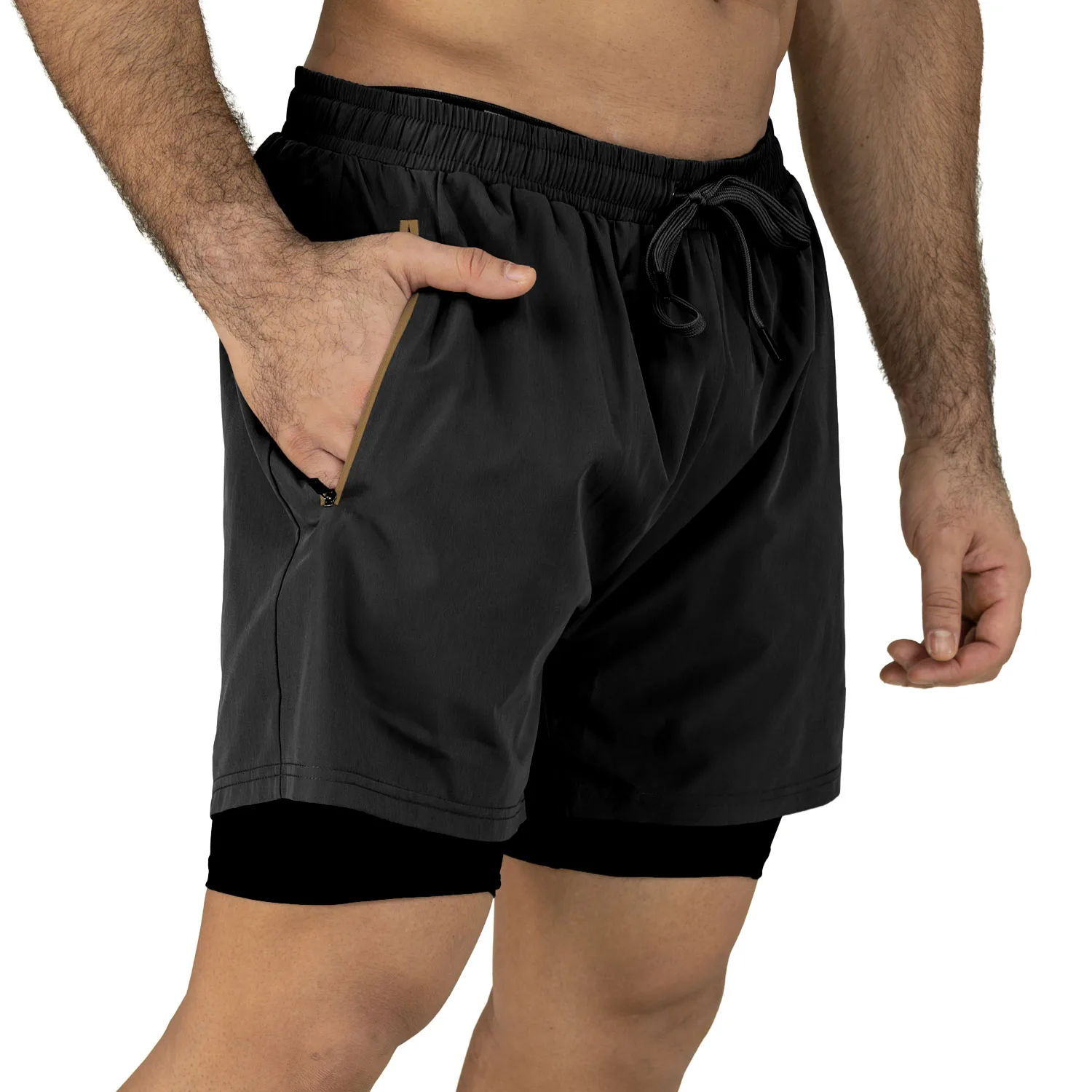 Short 2en1 Force Everlast Negro