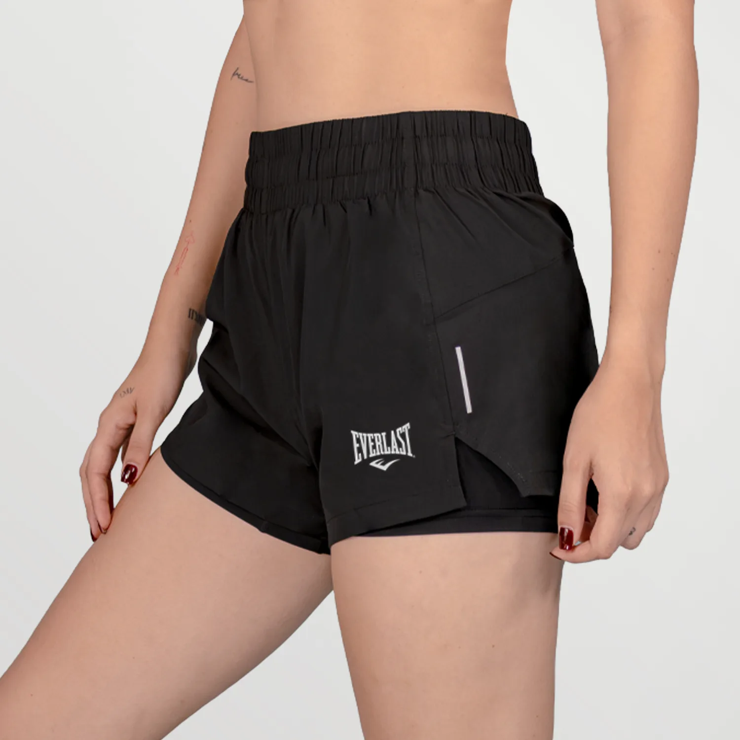 Short Mujer Everlast Runner Negro