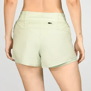 Short Runner Everlast Mujer Gris con short interior