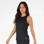 Camiseta tank Obsidian Everlast color negro para mujer