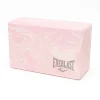 Bloque de yoga Everlast Marble de EVA color rosado - Thumbnail Image 1