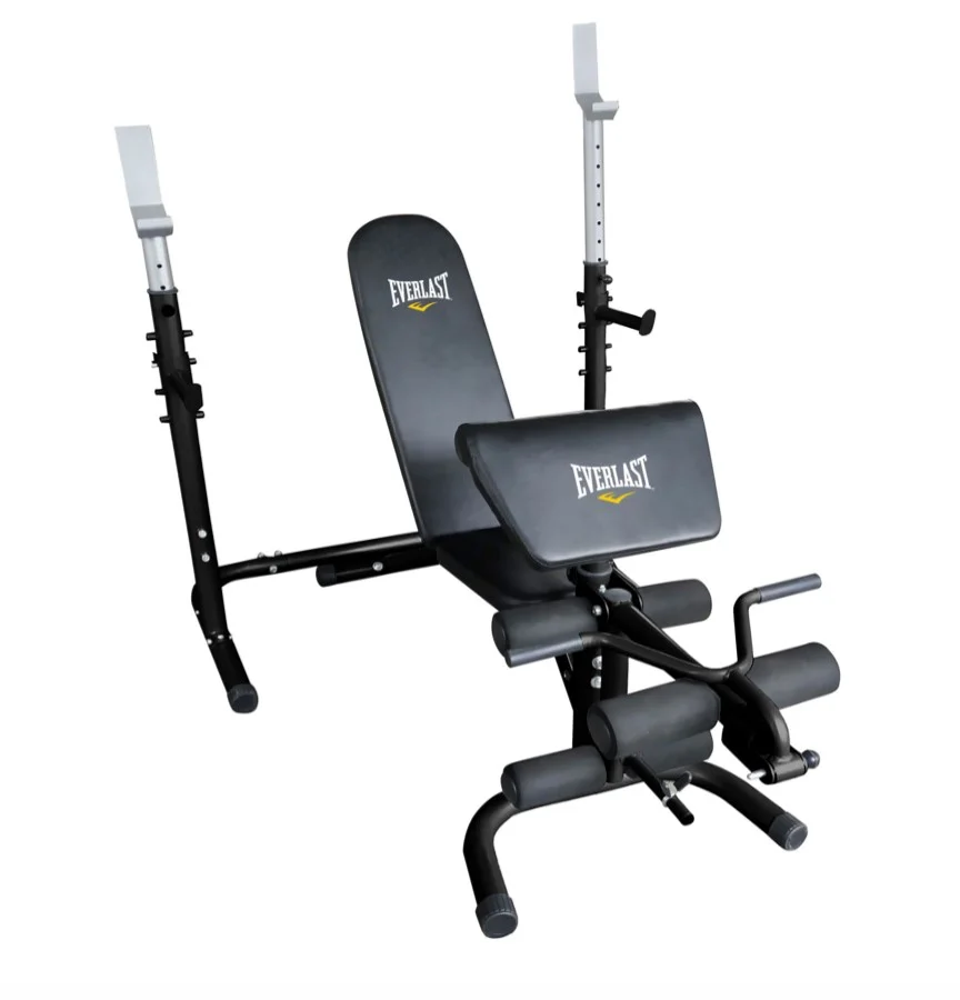 Banco Multifuncional P/squat Everlast Hierro