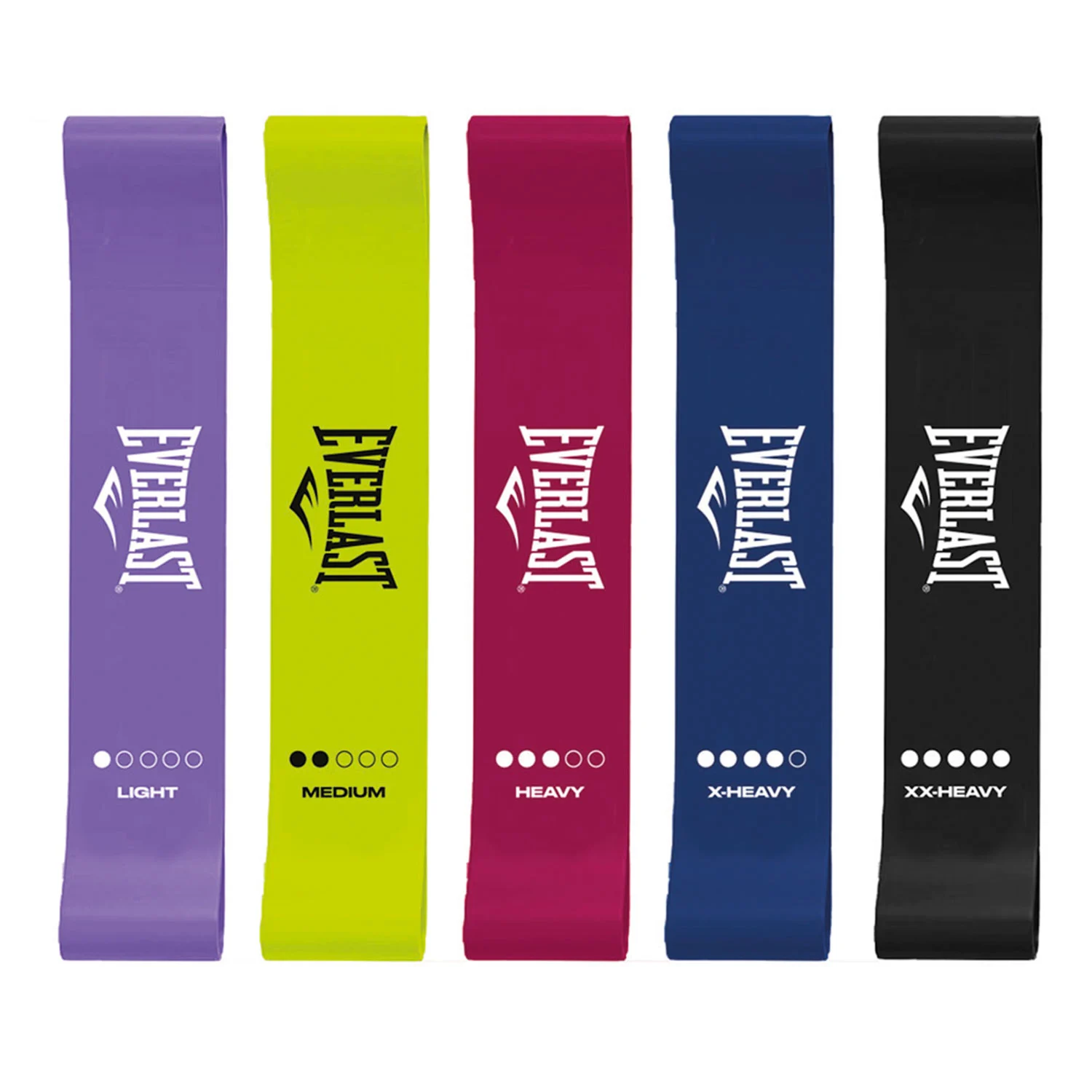 Banda Resistencia Multi Nivel Everlast 5 Piezas