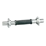 Barra Cromada Acero Sólido 1" Antideslizante