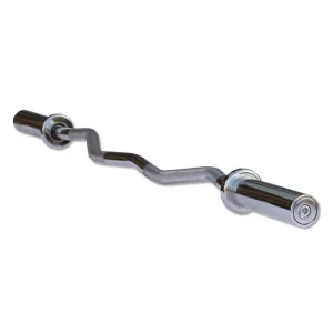 Barra Olímpica Curva 47 pulgadas Acero 350lb