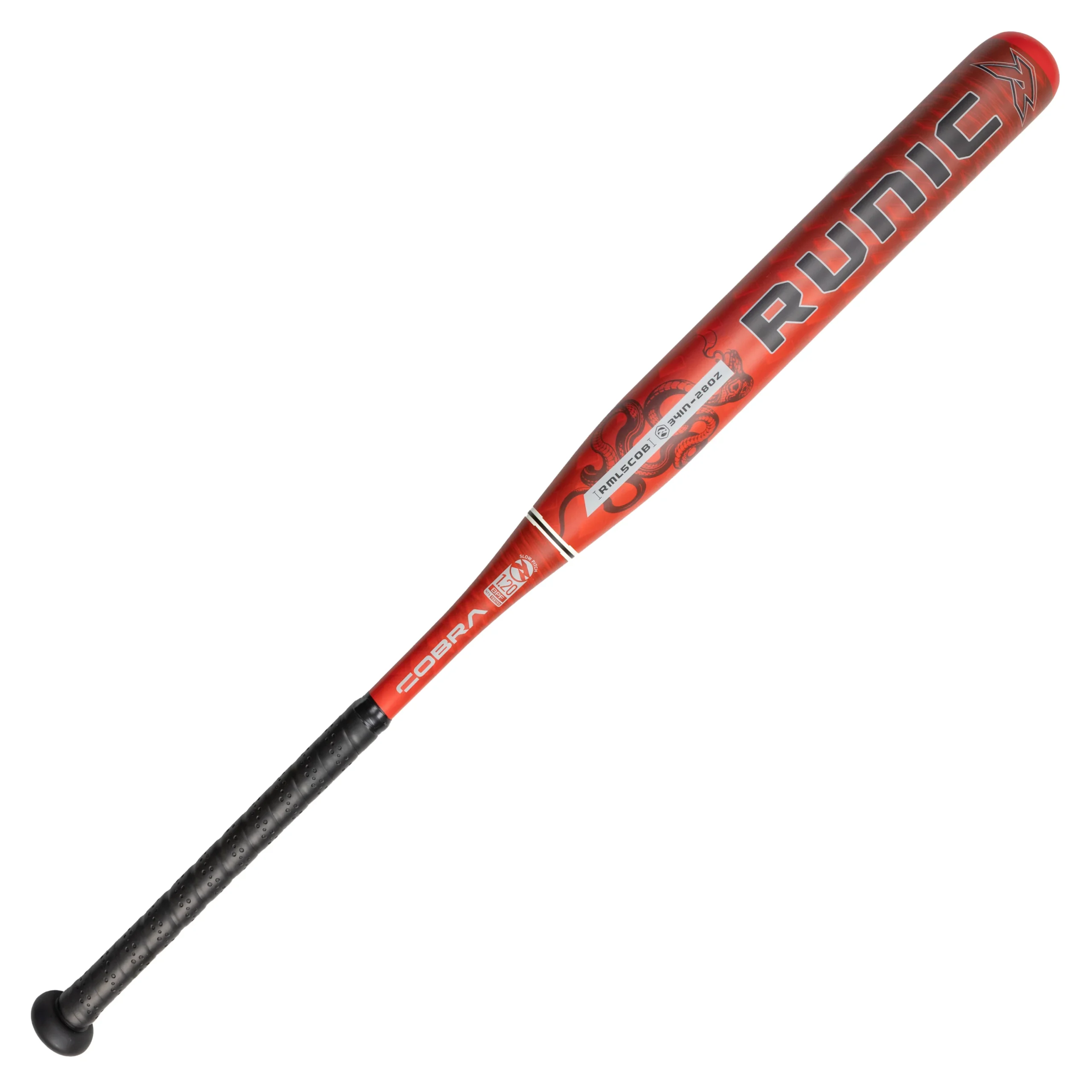 Bate Runic de Softbol Cobra 34/28 Aluminio