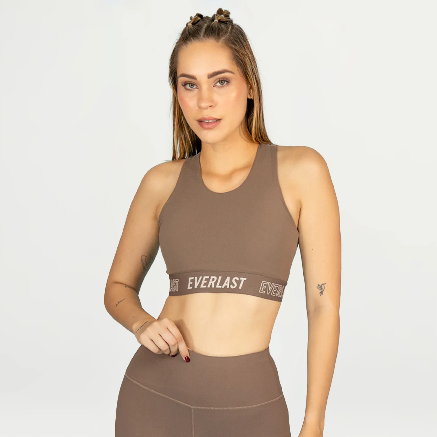 Bra deportivo deportivo deportivo deportivo Deportivo Marron Everlast Motion