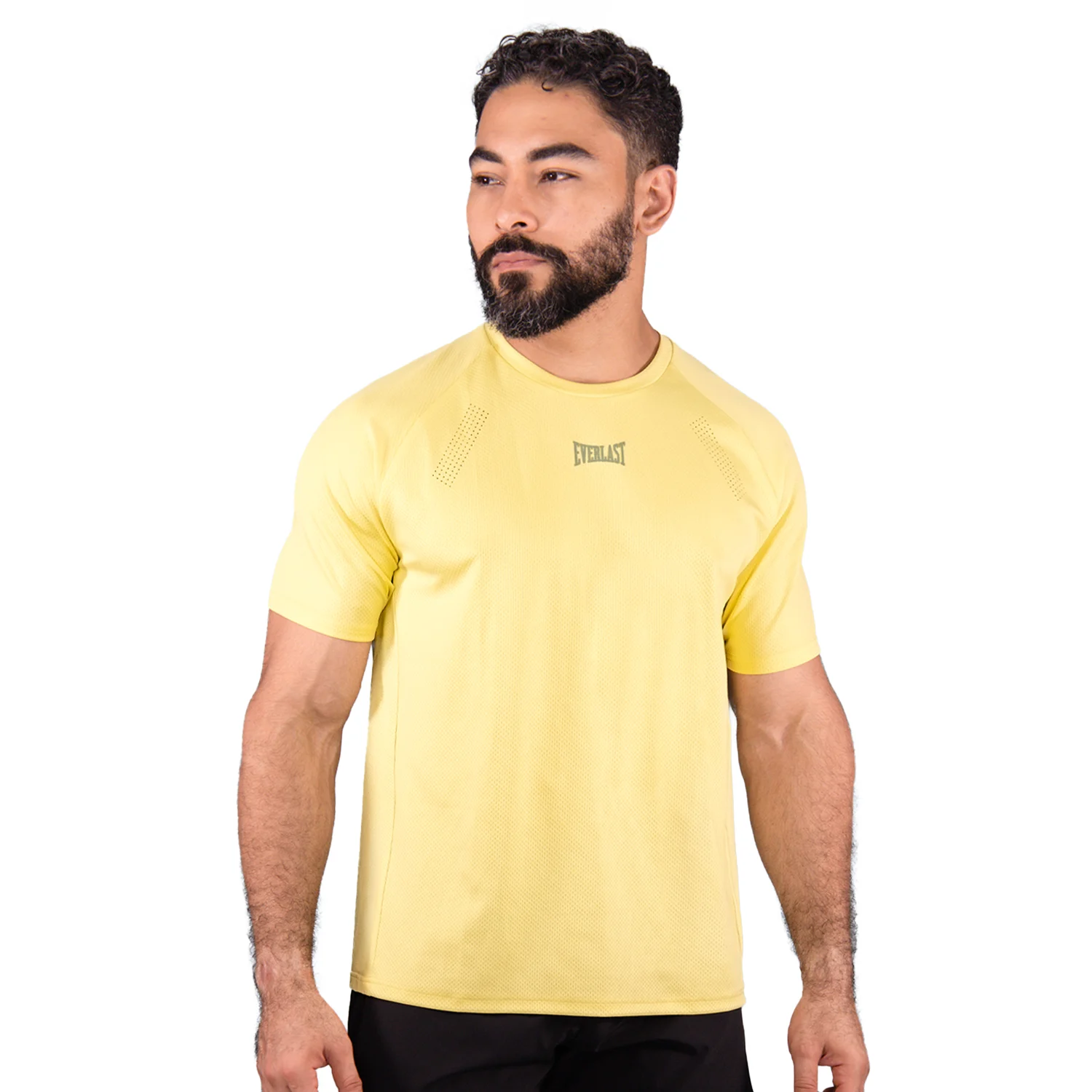 Camiseta Everlast Hombre Amarillo Power