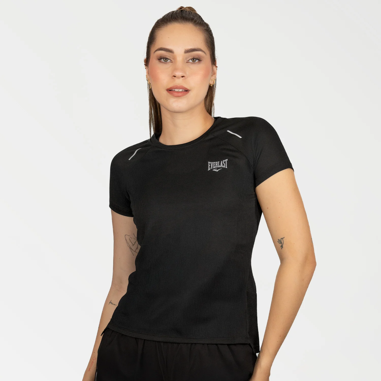 Camiseta Mujer Negra Everlast