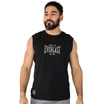 Camiseta Sin Mangas Negra Everlast