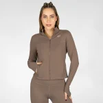 Chaqueta Deportiva Marron Mujer Atlas