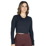 Crop L/s para mujer Poliéster y Elastano Everlast Journey