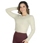 Crop L/s para mujer Poliéster y Elastano Everlast Journey