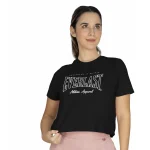 Crop Top Deportivo Negro Everlast Greatness