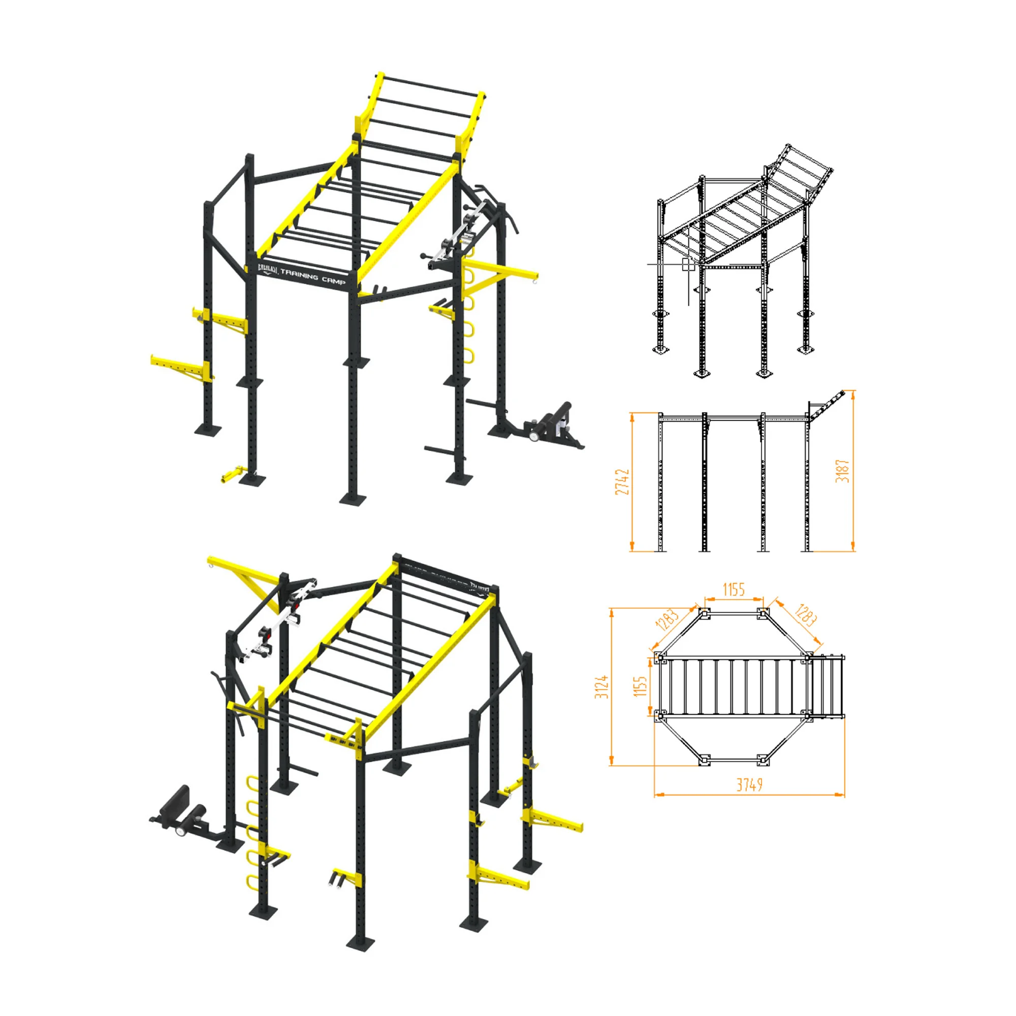 Estructura Hexagonal H.i.t.