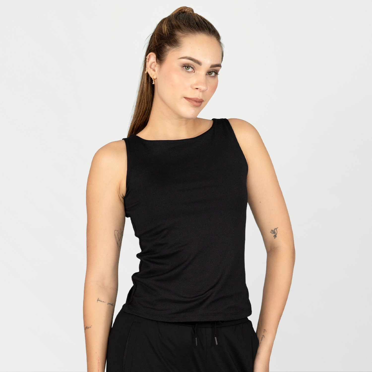 Tank Fem Nyl/Spx Evelast Jewel