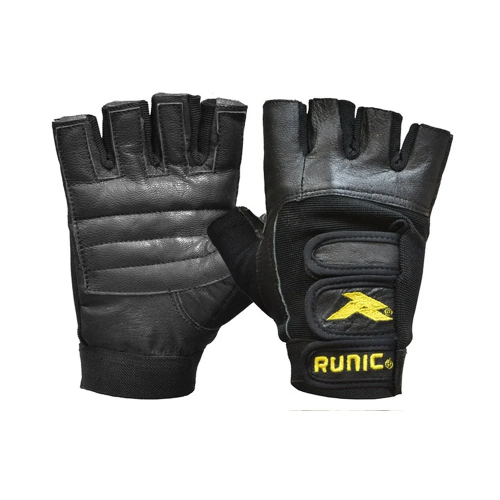 Guantes Runic Ajustables Velcro Soporte Flexible