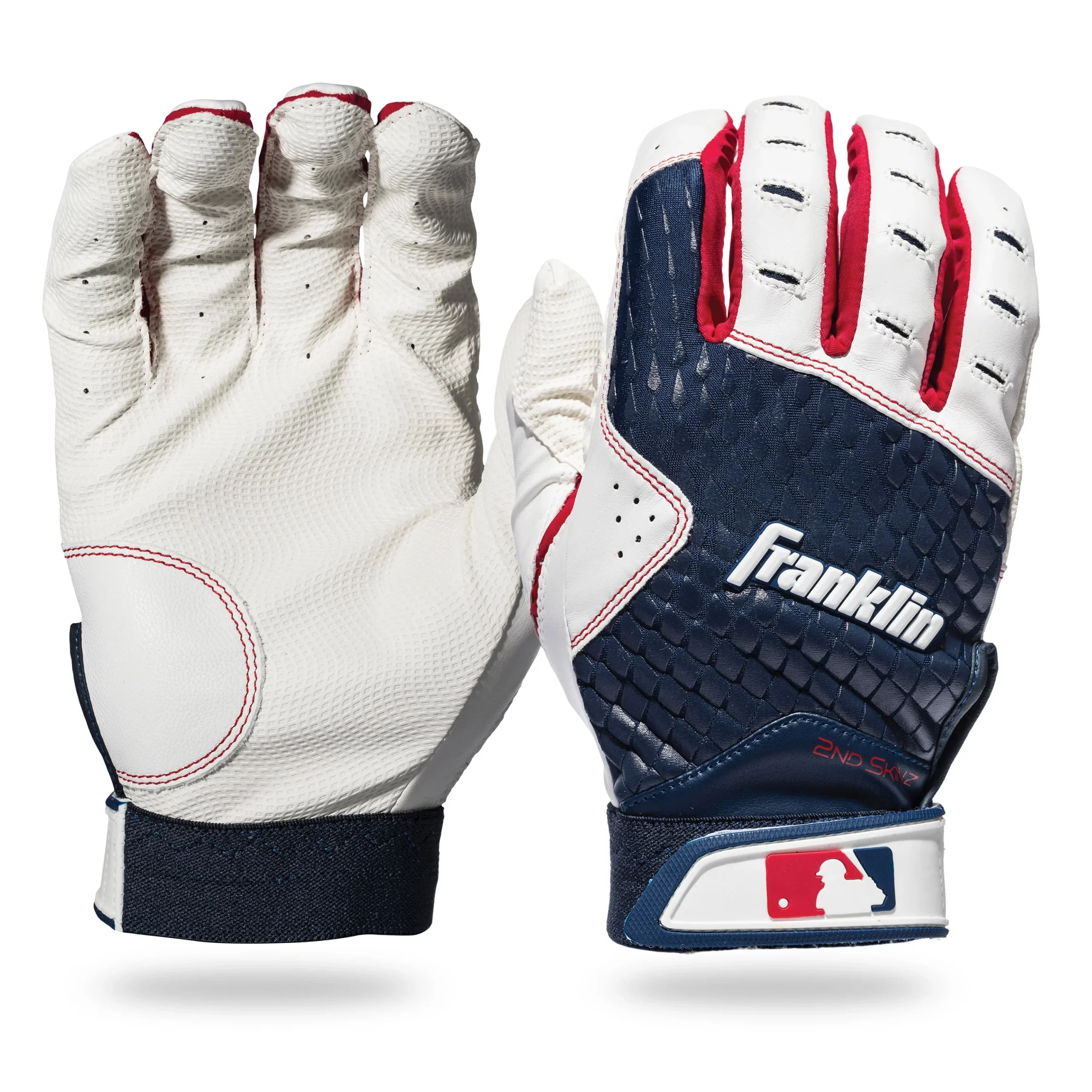 Guantes de Bateo Franklin A 2nd Skinz Btg Cuero