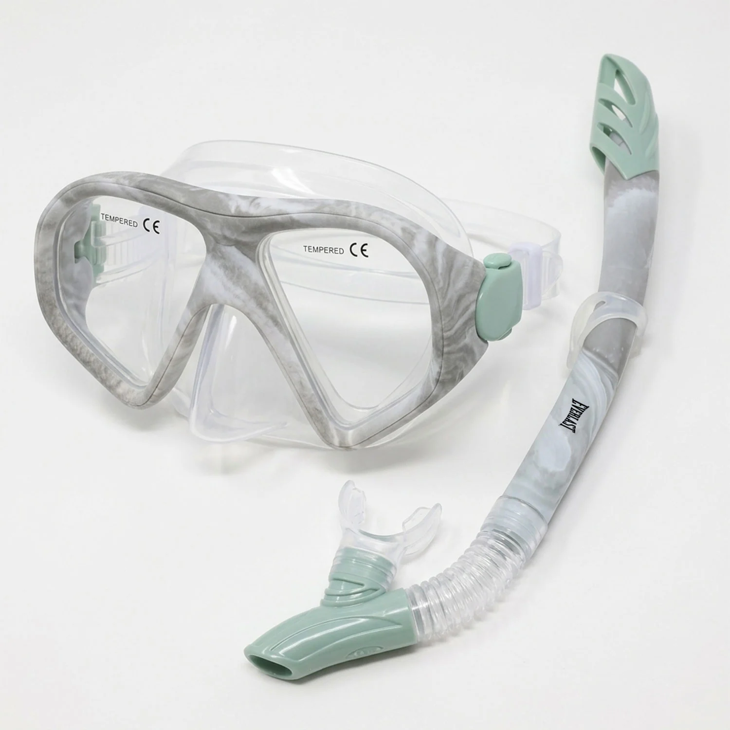 Máscara Snorkel Everlast Verde