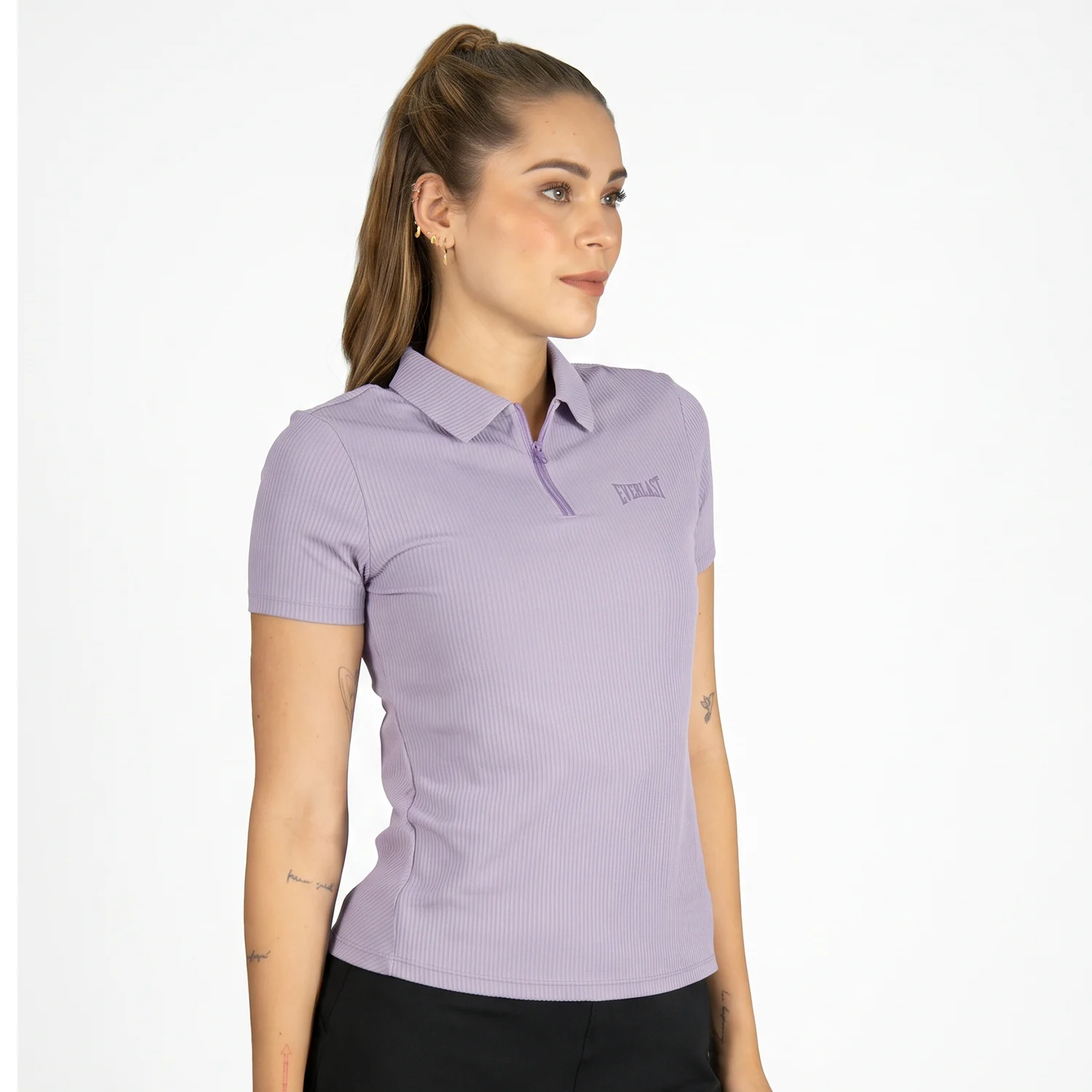 Polo para mujer Everlast Rib Royal