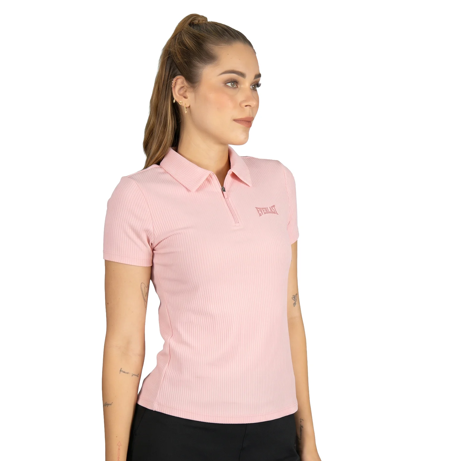 Polo para mujer Everlast Rib Royal