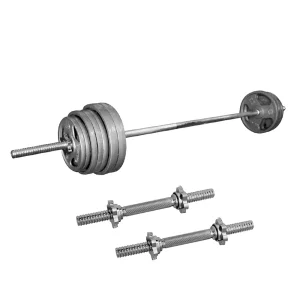 Pesa Entrenamiento Casa Juego Pesas 110 Lb