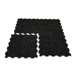 Piso Caucho Gimnasio Runic Interconectable 50x50