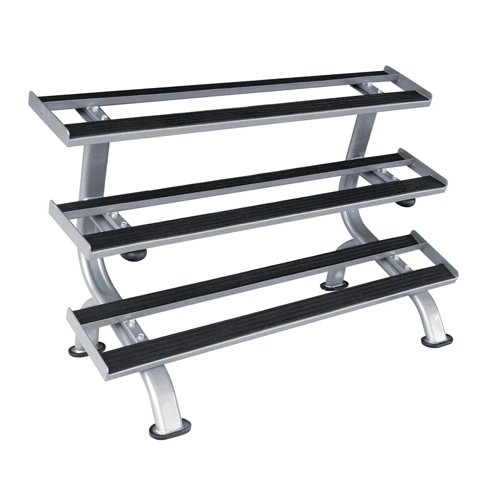 Rack Mancuernas 3 Niveles para Gym