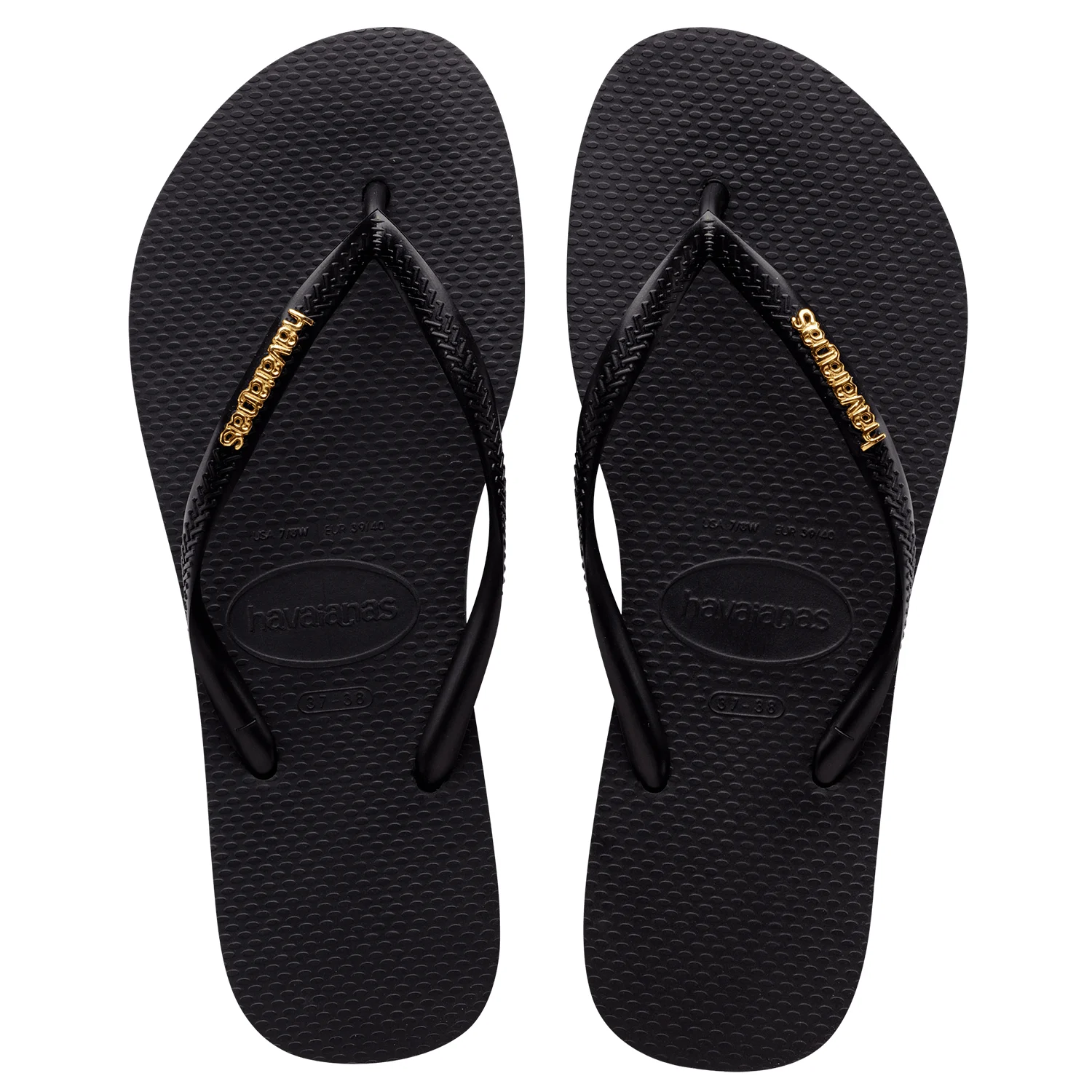 Sandalias Havaianas Slim Logo Metallic