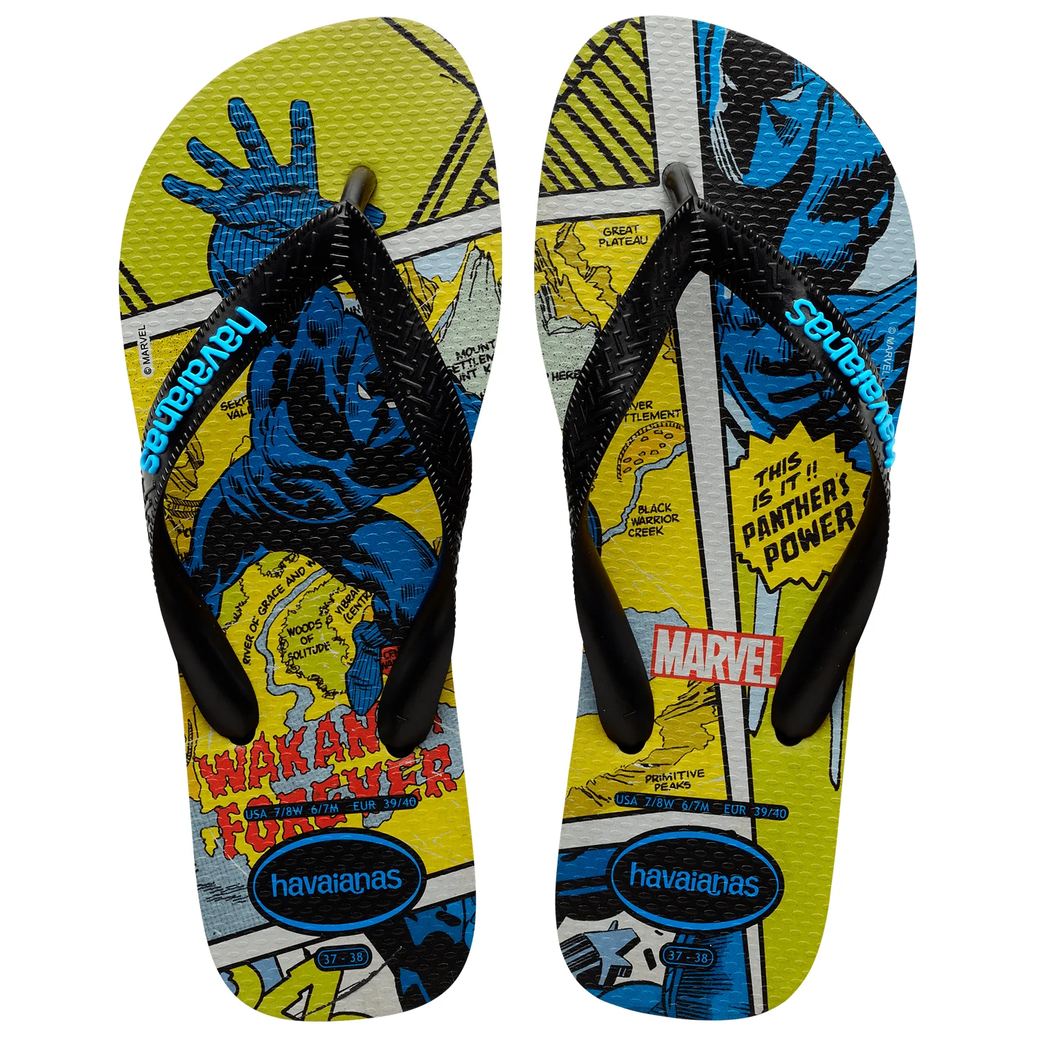 Sandalias Havaianas Top Marvel Fc