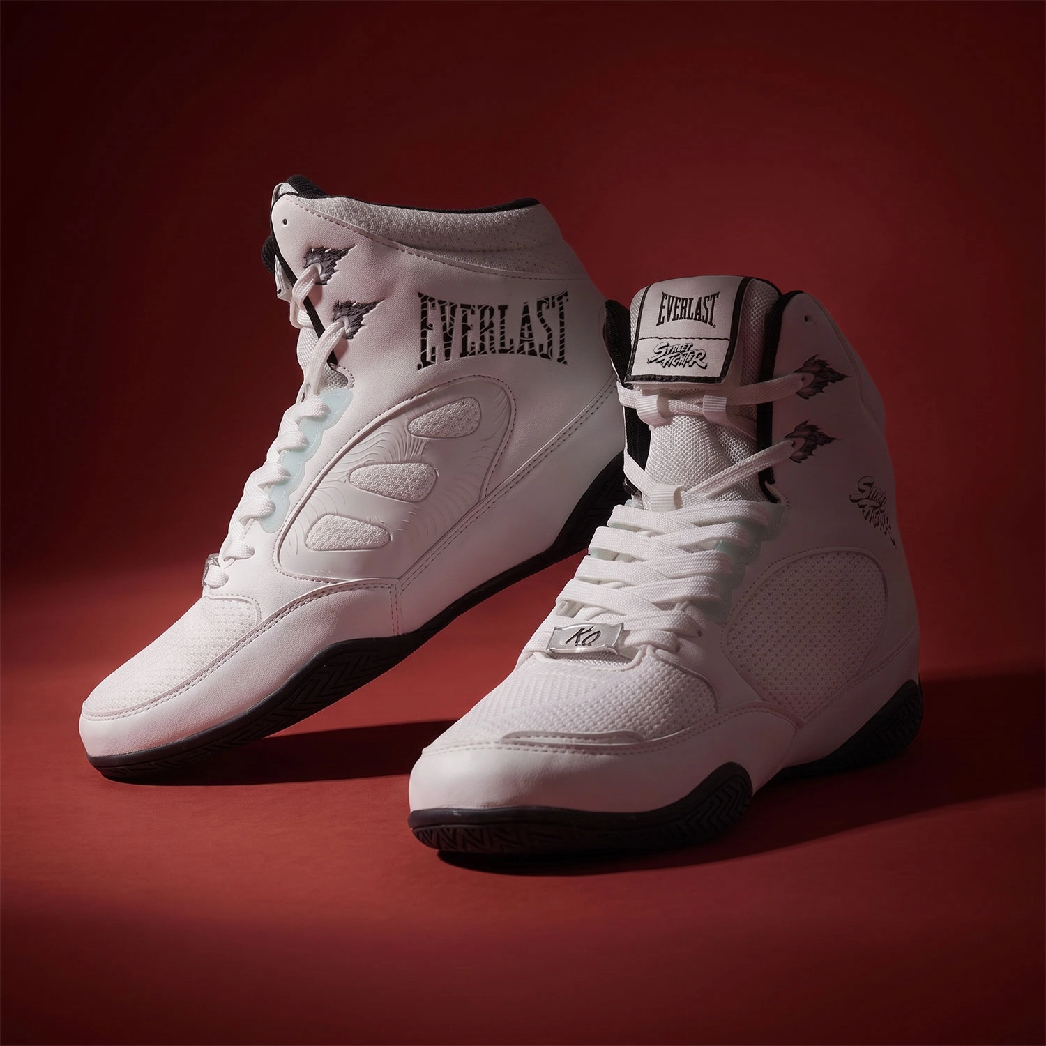 Botas de Boxeo Everlast Street Fighter Blanco