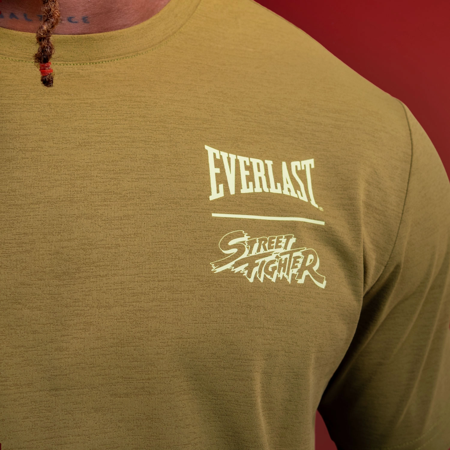 T-shirt Everlast Street Fighter Blanka Verde para Hombre