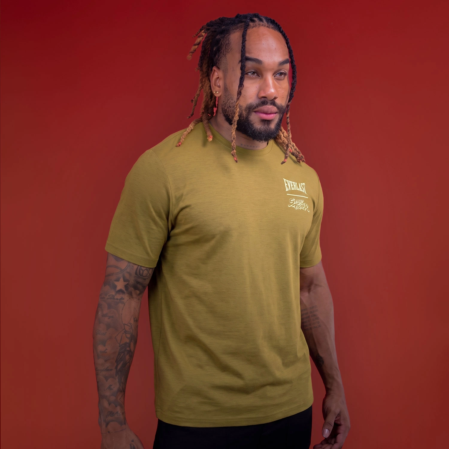 T-shirt Everlast Street Fighter Blanka Verde para Hombre