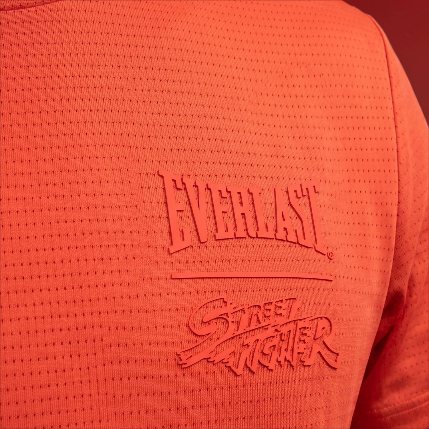 T-shirt Everlast Street Fighter Ken Rojo para Hombre