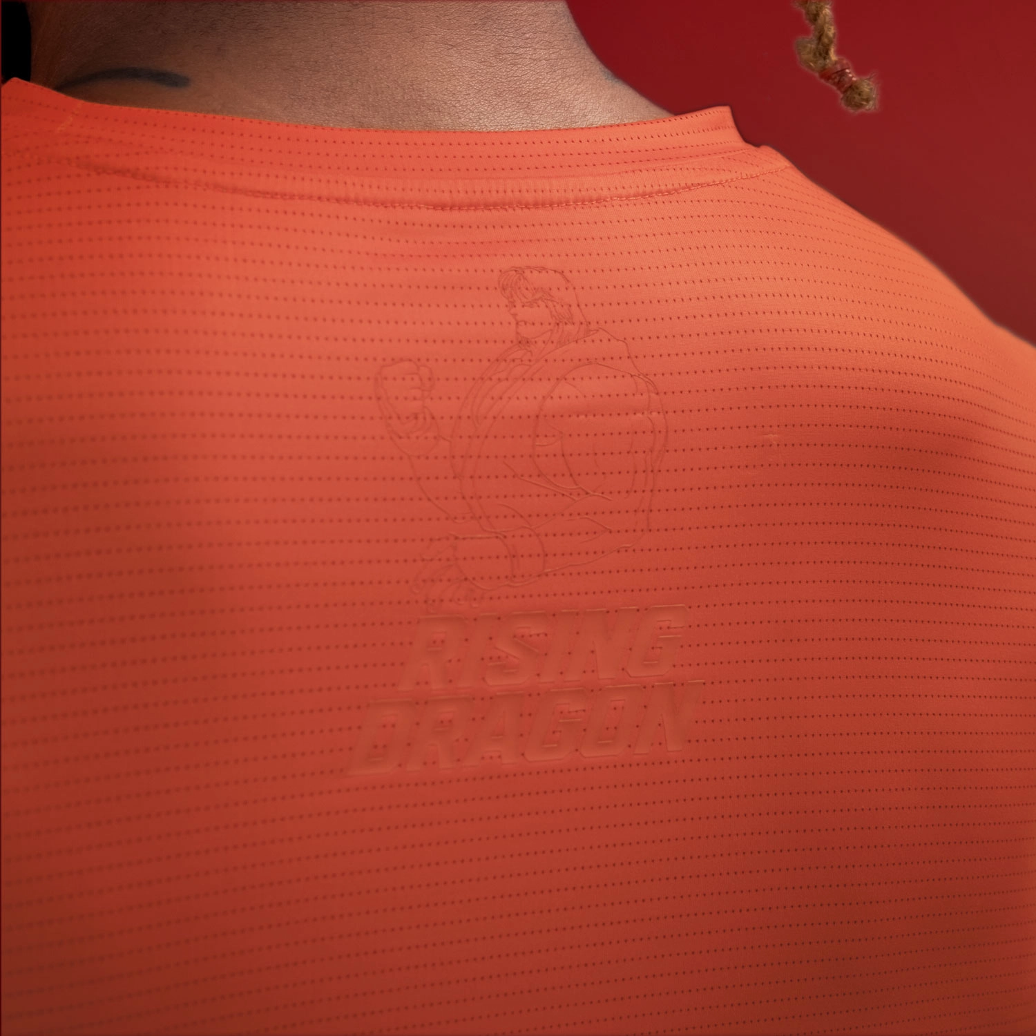 T-shirt Everlast Street Fighter Ken Rojo para Hombre