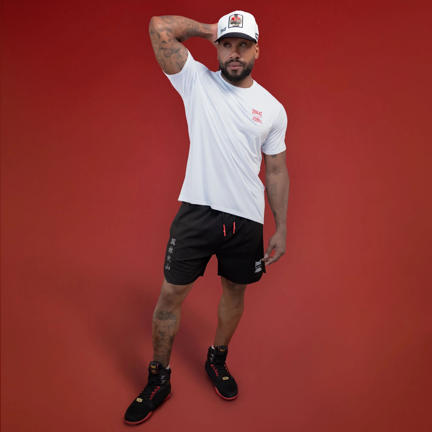 T-shirt Everlast Street Fighter Ryu Blanco para Hombre