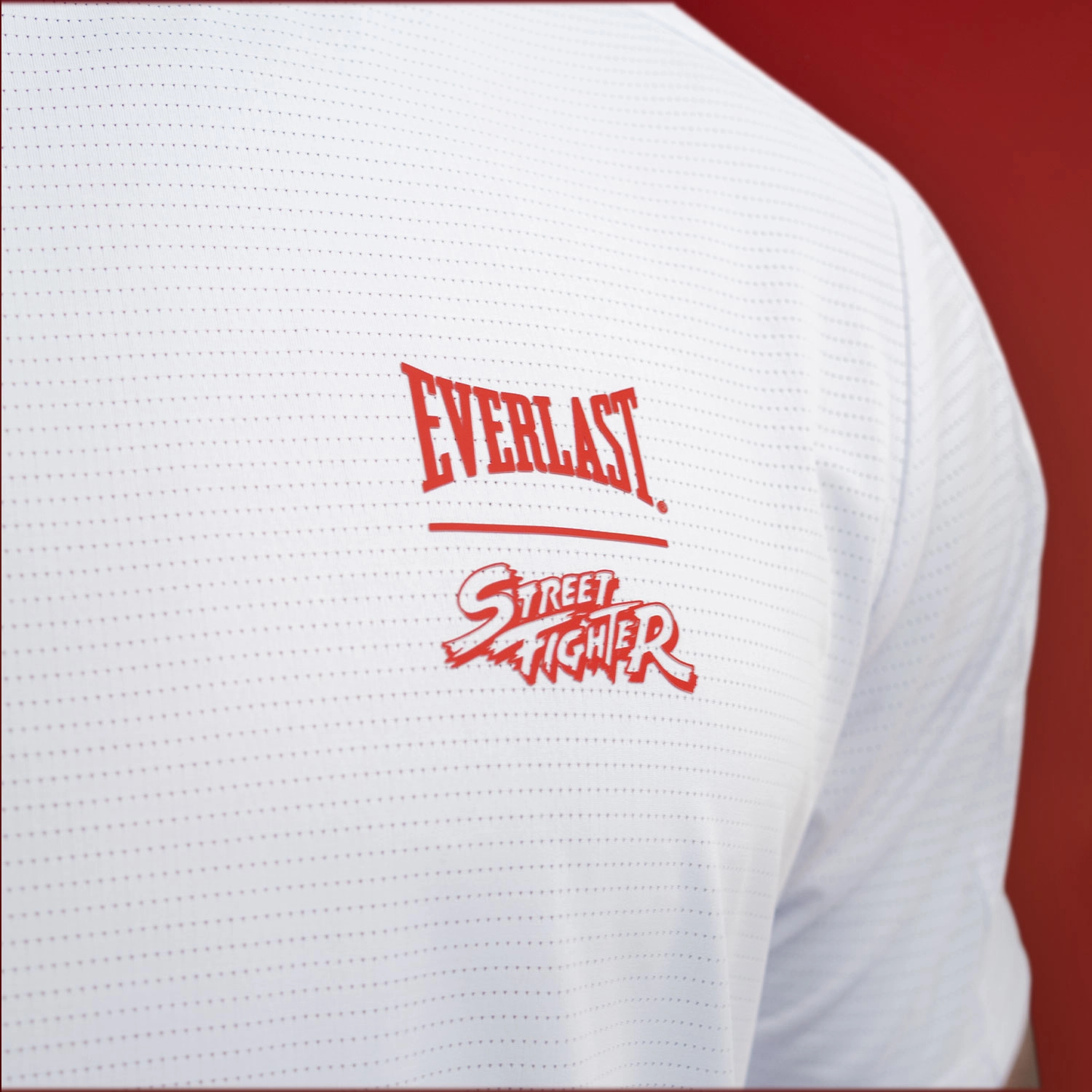 T-shirt Everlast Street Fighter Ryu Blanco para Hombre