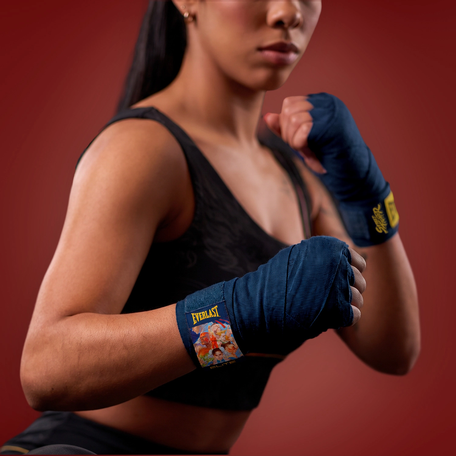 Vendas de Boxeo Everlast Street Fighter Chun-Li 120" Azul
