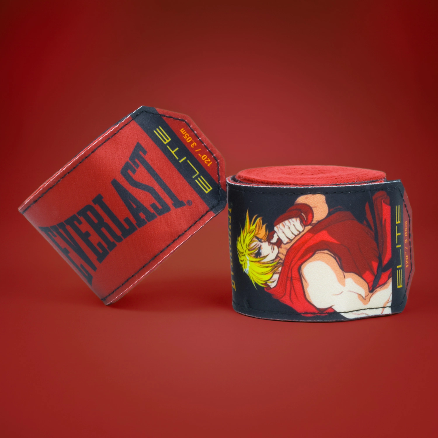 Vendas de Boxeo Everlast Street Fighter Ken 120" Rojo