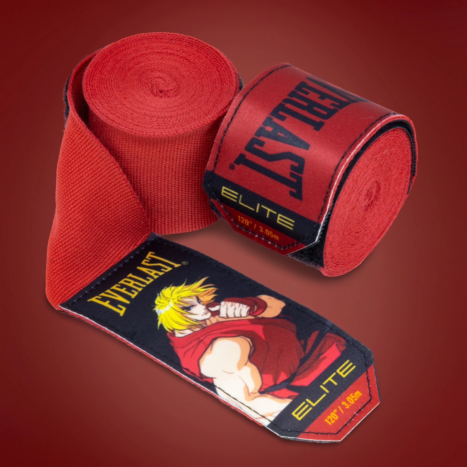 Vendas de Boxeo Everlast Street Fighter Ken 120" Rojo