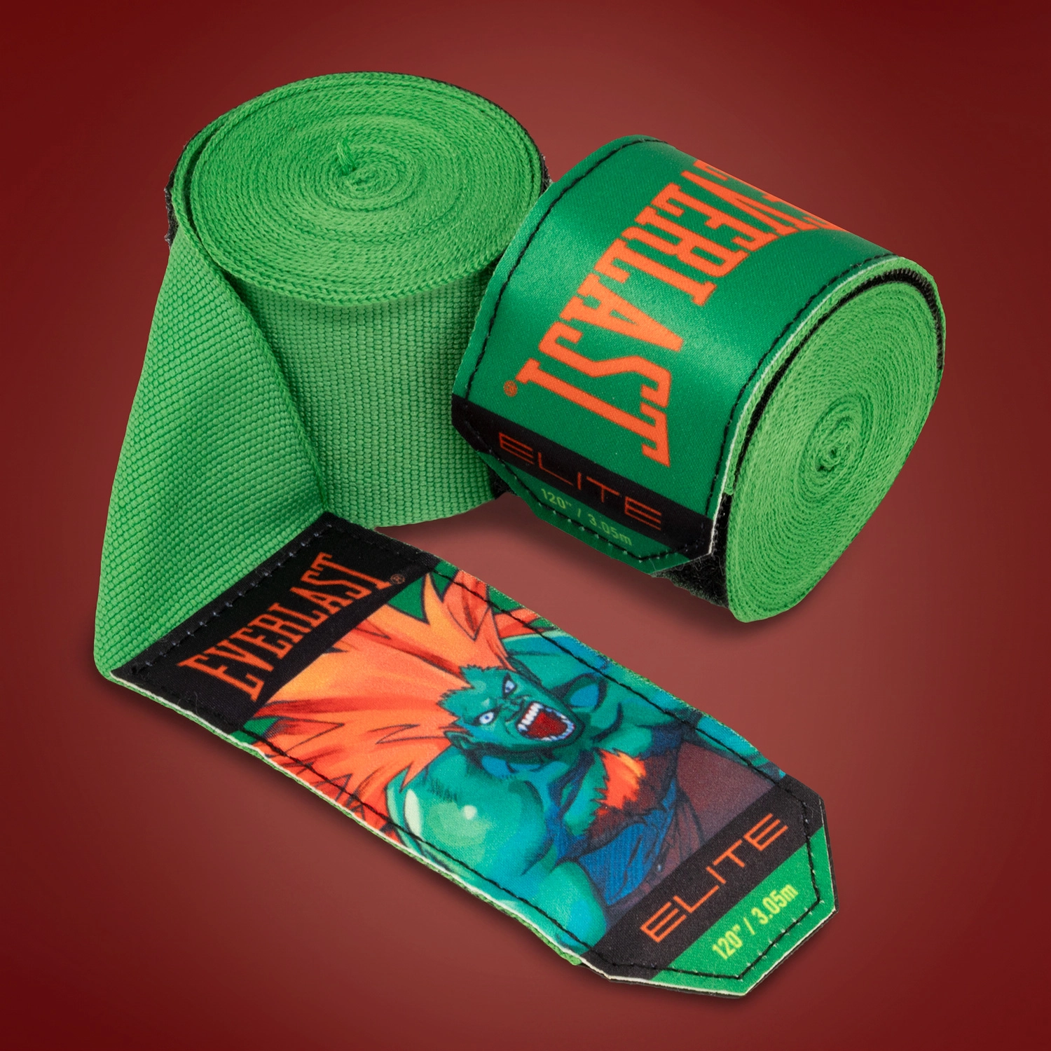 Vendas de Boxeo Everlast Street Fighter Blanka 120" Verde