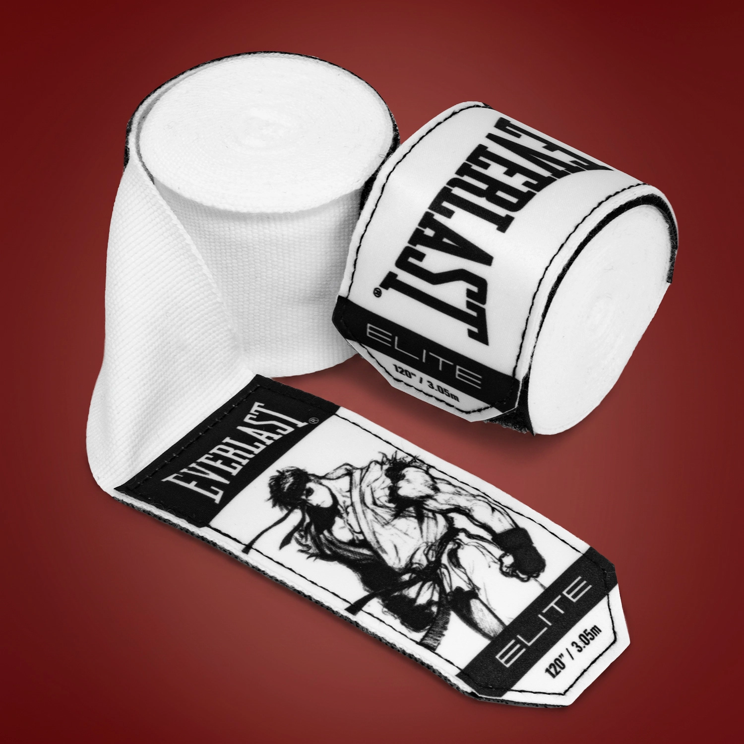 Vendas de Boxeo Everlast Street Fighter Ryu 120" Blanco