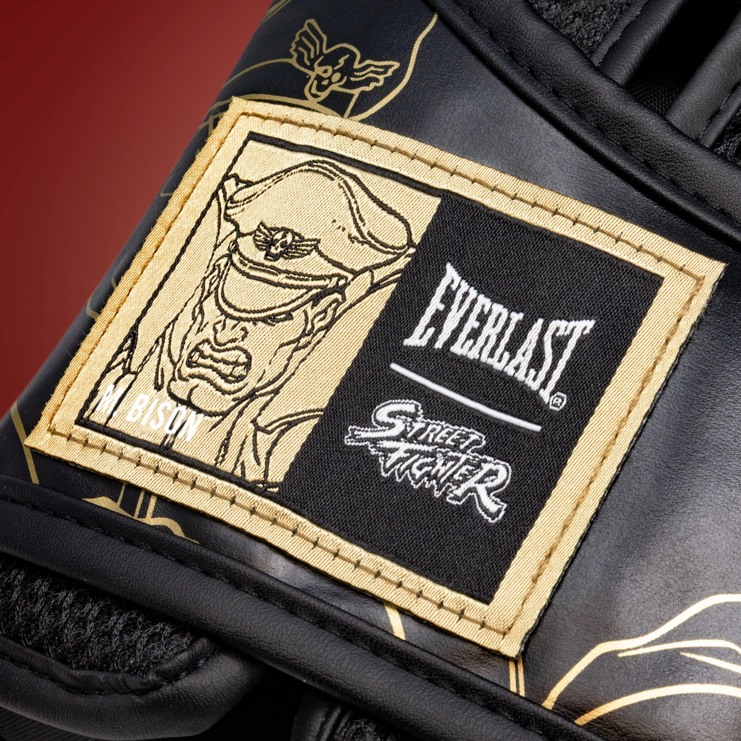 Guantes de Boxeo Everlast Street Fighter M. Bison Negro