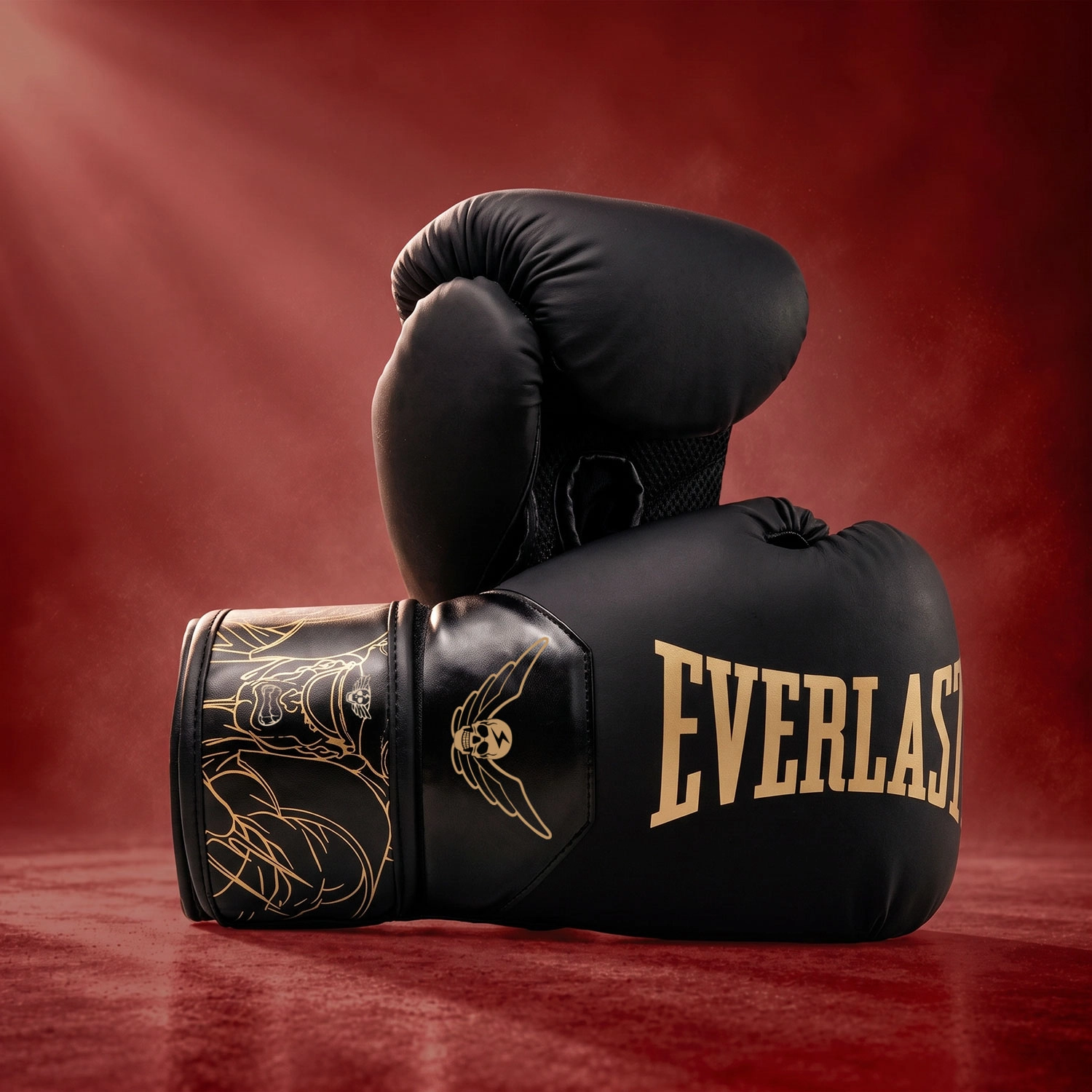 Guantes de Boxeo Everlast Street Fighter M. Bison Negro