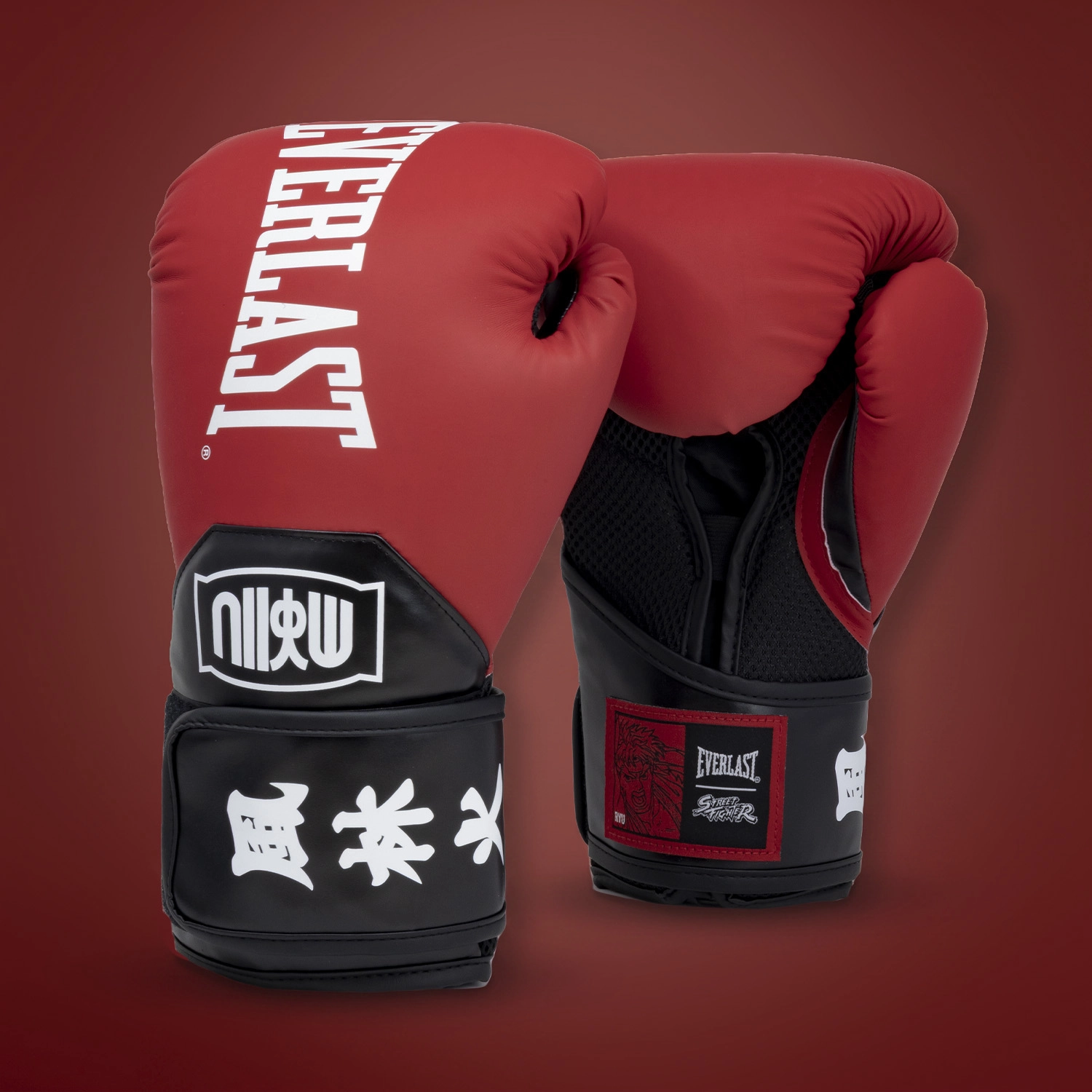 Guantes de Boxeo Everlast Street Fighter Ryu Rojo