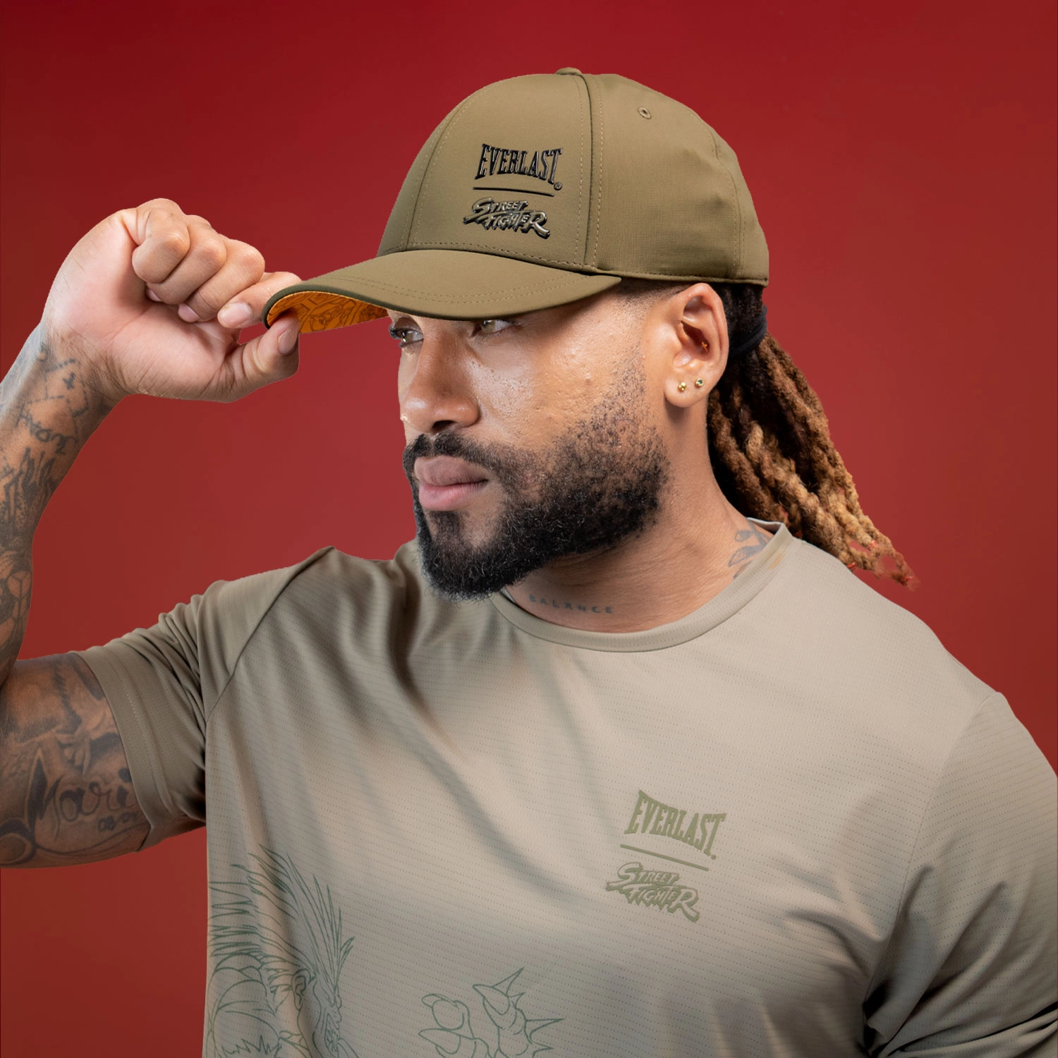 Gorra Everlast Street Fighter Choice Blanka Verde