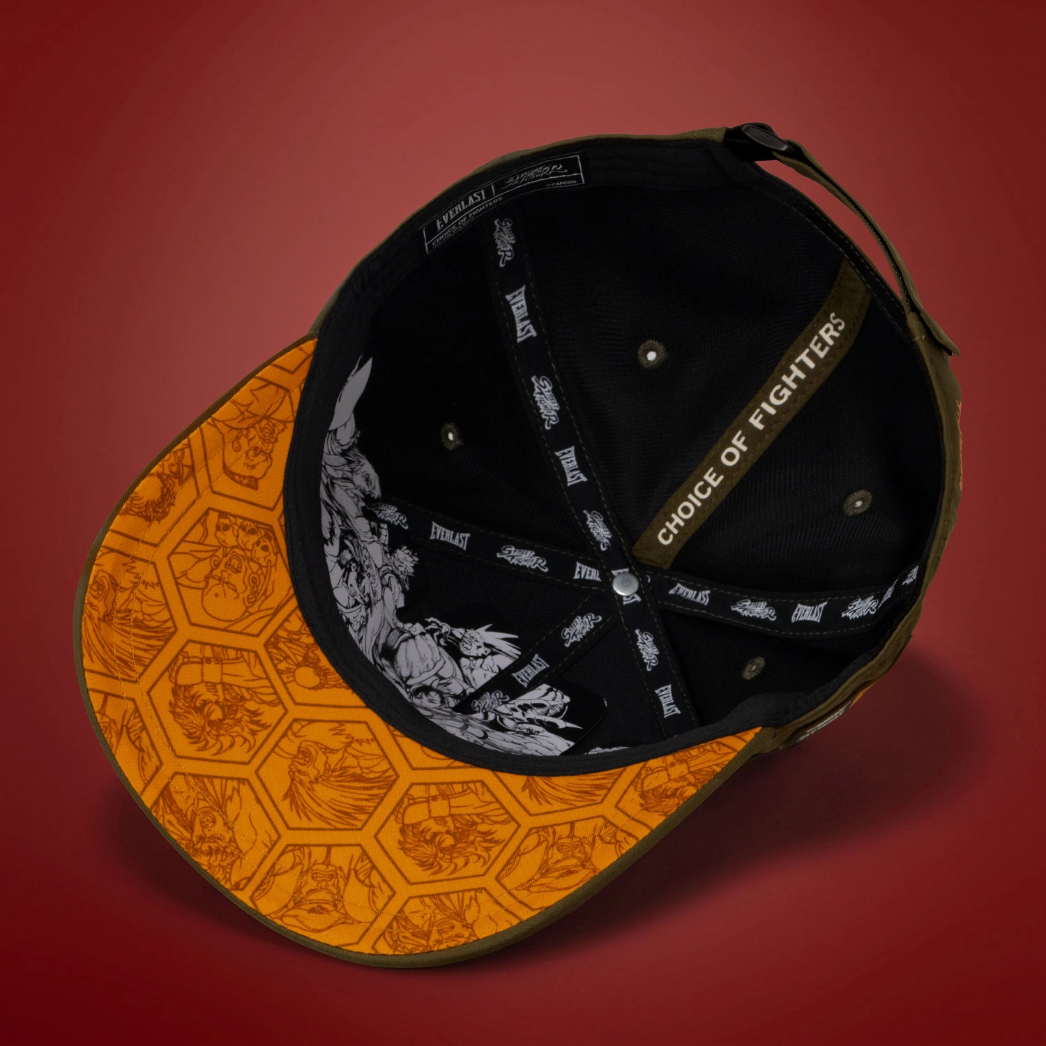 Gorra Everlast Street Fighter Choice Blanka Verde