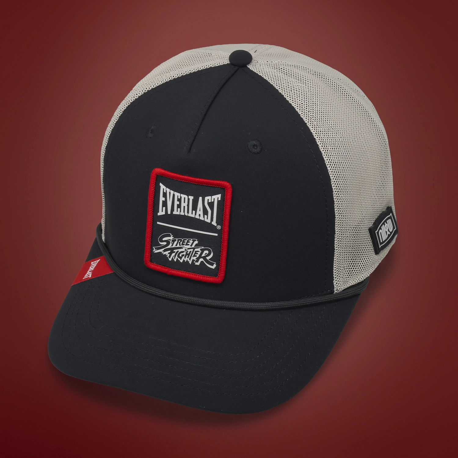 Gorra Everlast Street Fighter Collab Ryu Negro
