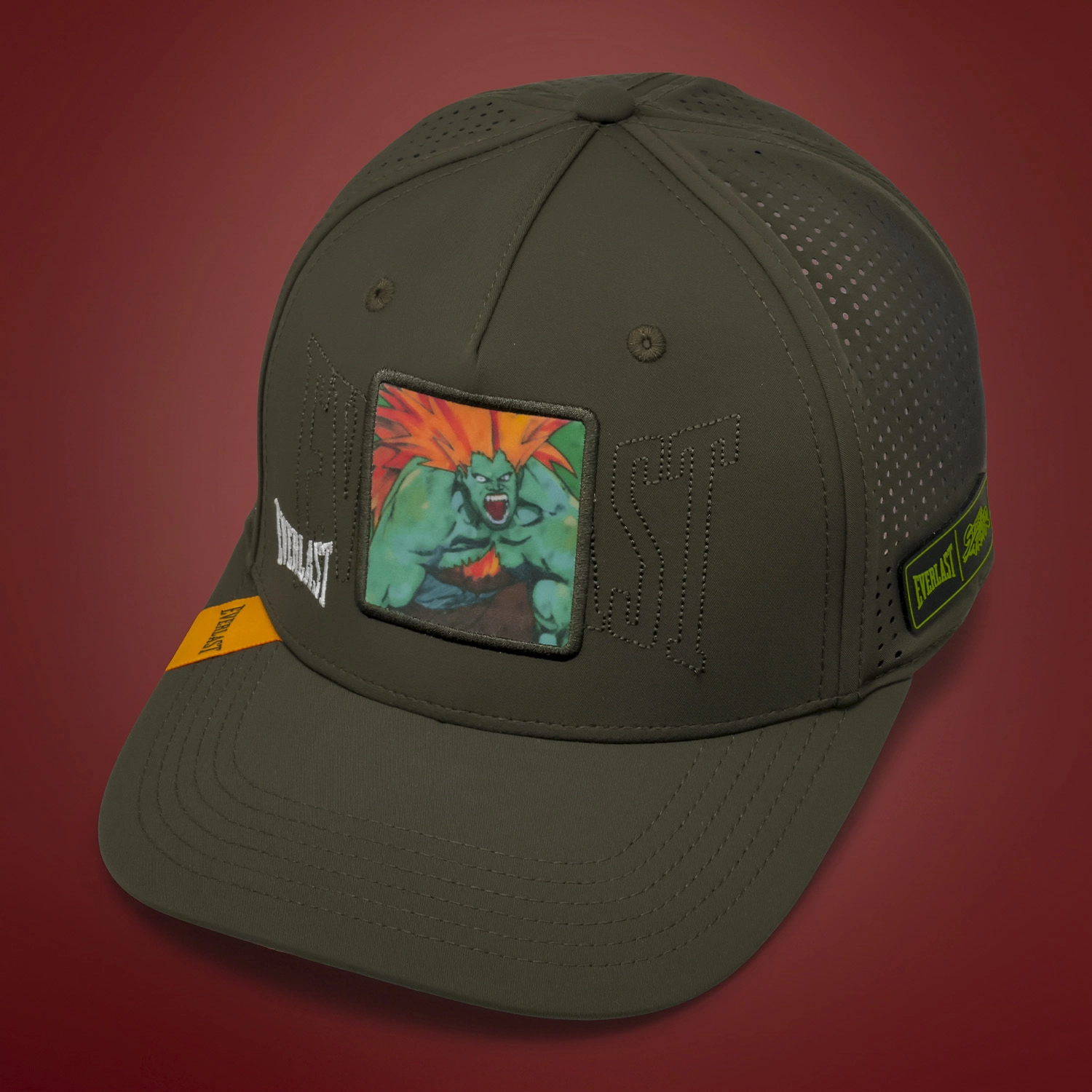Gorra Everlast Street Fighter Moves Blanka Verde