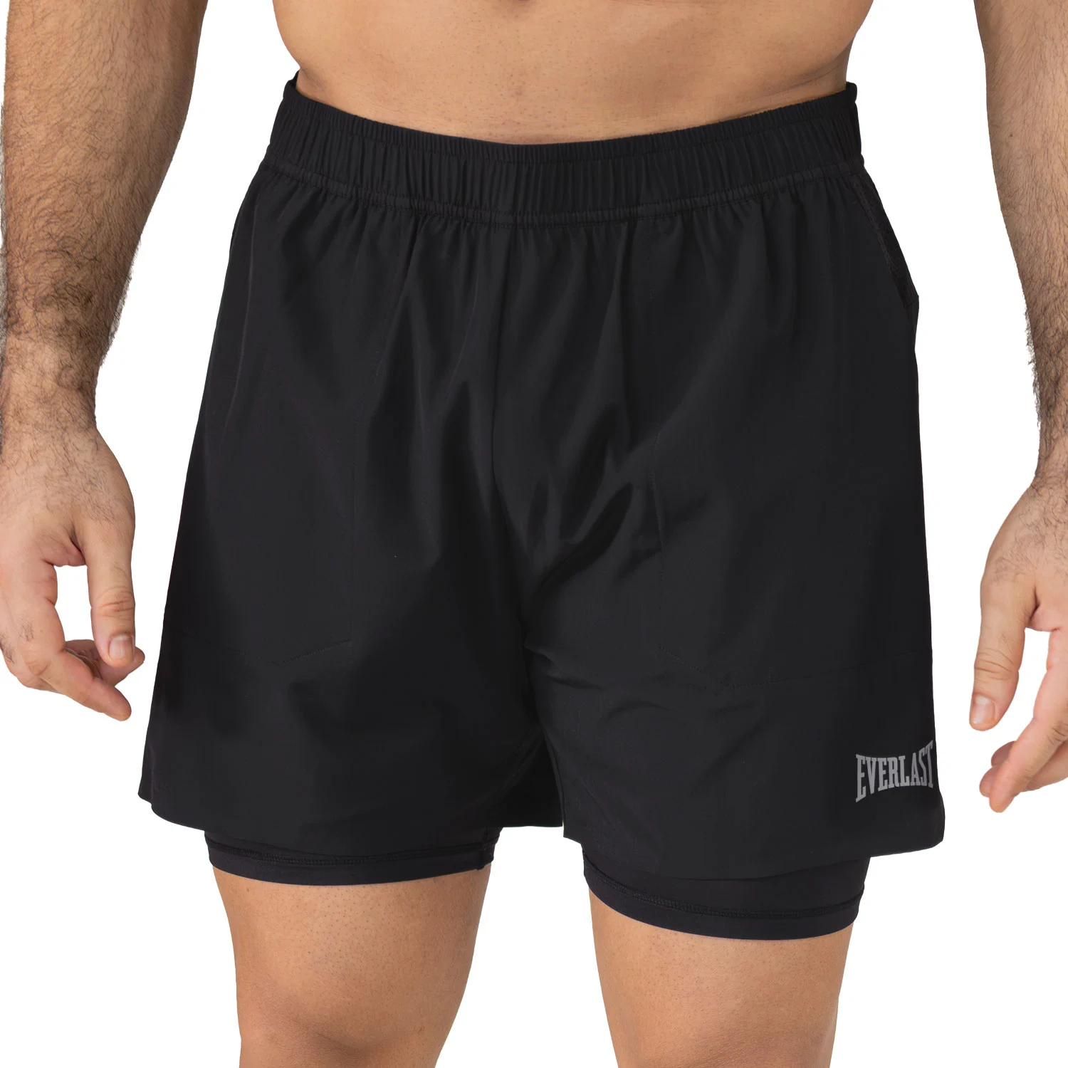 SHORT 2IN1 MEN EVERLAST FLEX 5"